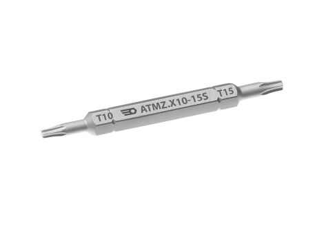 Facom - Grot dwustronny 1/4" do śrub Torx® ,T10 - ATMZ.X10-15S