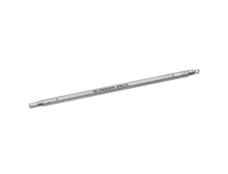 Facom - Grot dwustronny 1/4" do śrub 6-kątnych, 5 mm, 175 mm - ATMZ.H5