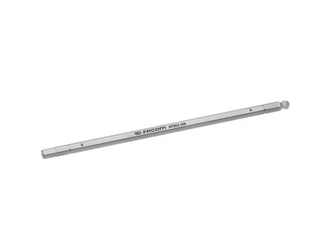 Facom - Grot dwustronny 1/4" do śrub 6-kątnych, 6 mm, 175 mm - ATMZ.H6