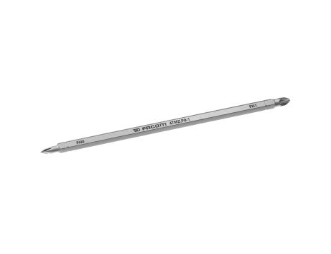 Facom - Grot dwustronny 1/4" do śrub Phillips®, PH0 - ATMZ.P0-1