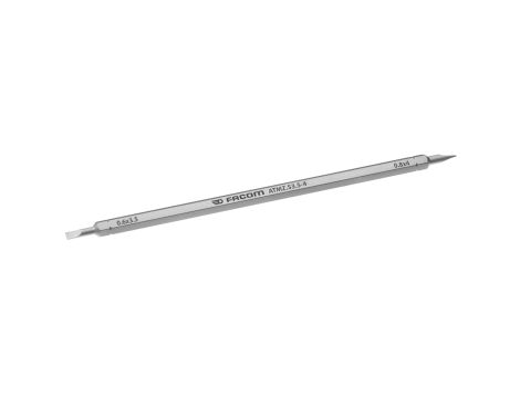 Facom - Grot dwustronny 1/4" do śrub z rowkiem, 3,5 - ATMZ.S3.5-4