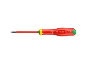 Facom - Wkrętak izolowany 1000V Protwist® do śrub TORX®, T10 - ATX10X75VE