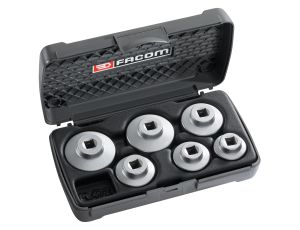 Facom - Zestaw Kluczy Nasadowych Do Filtra Oleju - D.163-J6PB