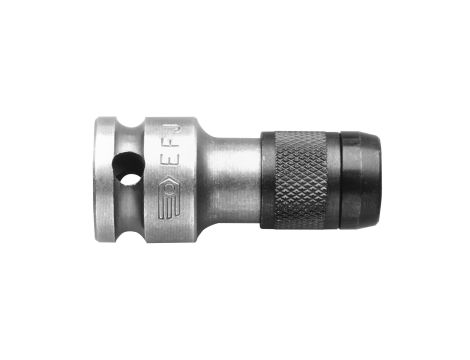 Facom - Nasadka 3/8" z uchwytem do końcówek 1/4", z pierścieniem blokującym - EF.J