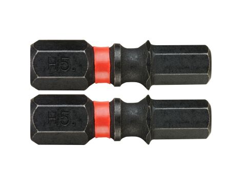 Facom - Końcówka udarowa do śrub z gniazdem 6-kątnym, 5 mm (2 szt.) - ENH.105