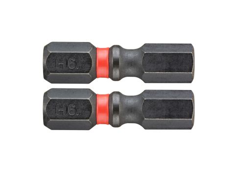 Facom - Końcówka udarowa do śrub z gniazdem 6-kątnym, 6 mm (2 szt.) - ENH.106