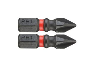Facom - Końcówka udarowa do śrub Phillips®, PH1 (2 szt.) - ENP.101