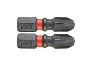 Facom - Końcówka udarowa do śrub Phillips®, PH3 (2 szt.) - ENP.103