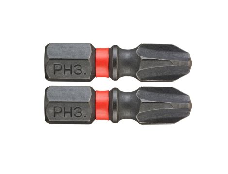 Facom - Końcówka udarowa do śrub Phillips®, PH3 (2 szt.) - ENP.103