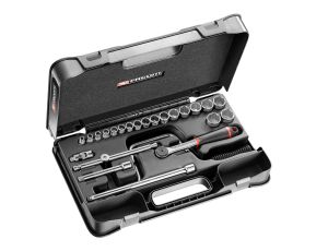 Facom - Zestaw nasadek 3.8 12 Kątne - 24 Elem. - J.161-4P12