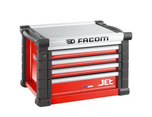 Facom - Skrzynia Jet 4 Szuflady 3 Mod Czerwona - JET.C4M3A