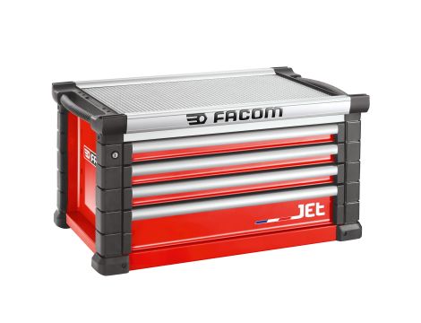 Facom - Skrzynia Jet 4 Szuflady Na 4 Mod Red - JET.C4M4A