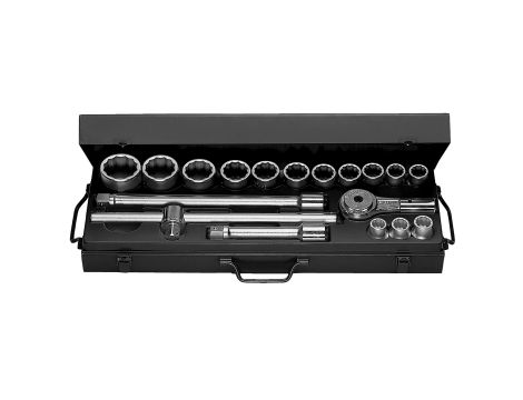 Facom - Komplet nasadek 3/4 12-Kątnych Metrycznych - K.436E