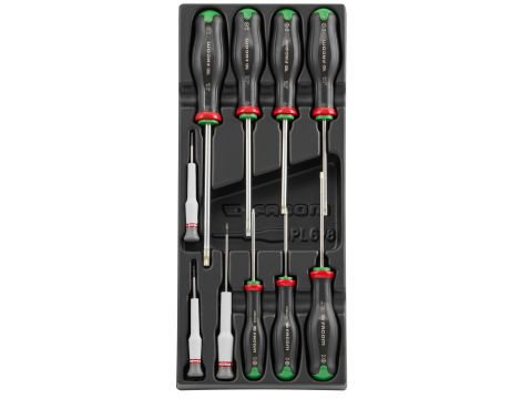 Facom - Moduł 10 Wkrętaków Protwist 2 T Torx - MOD.AT6