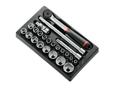 Facom - Moduł nasadek 1/2 6-Kątne - MOD.S161-36