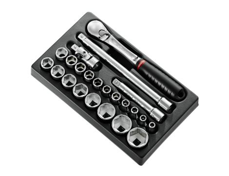 Facom - Moduł nasadek 6-Kątnych Metr 1/2 - MOD.SL161-36