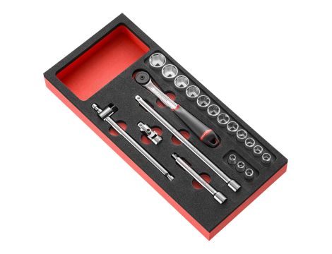 Facom - Moduł nasadek 3/8 6-Kątnych 7-22Mm - MODM.J161-36