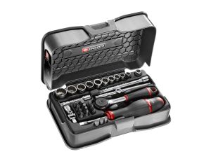 Facom - Zestaw nasadek 1/4 Cal 7/32-9/16 - R.161-4P12U