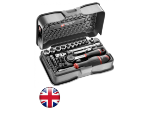 Facom - Zestaw nasadek 1/4 6-Kątnych 7/32-9/16 - R.161-5P6U