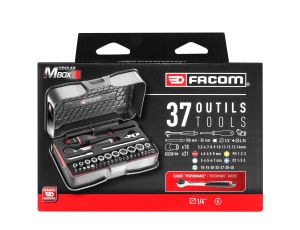 Facom - Zestaw 1/4 Z Akcesoriami - Wkładka Plast - R.161-6M6PB