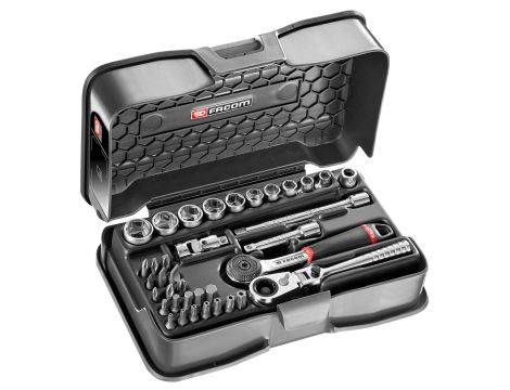 Facom - Komplet nasadek 1/4 Ultrakompakt 5.5-14Mm - R.161-6P6HX