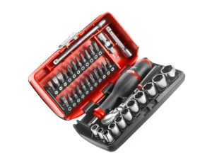 Facom - Zestawnasadowy 1/4 Nasadki 6-Kątne - RL.NANO1