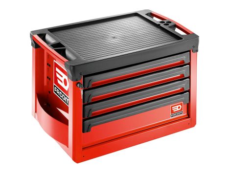 Facom - Skrzynia Narzędziowa Roll 4 Szuflady Red - ROLL.C4M3A