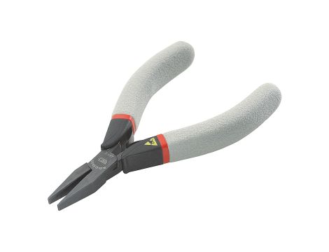 Facom - szczypce ESD do chwytania, szczęki płaskie krótkie - 431.E