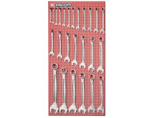 Facom - Zestaw 25 Kluczy Oczkowo-Płaskich - 440.P25M