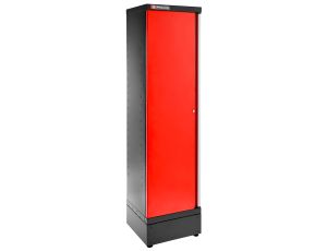 Facom - Szafa 1-drzwiowa Jetline+, drzwi pełne, 3 półki, czerwona - JLS3-A500PP