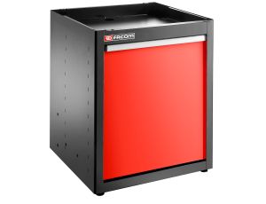 Facom - Szafka niska Jetline+, z wysuwaną szufladą na odpady, czerwona - JLS3-MBSSER