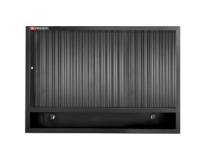 Facom - Szafka wisząca Jetline+, podwójna zamykana z roletą, czarna - JLS3-MHDRBS