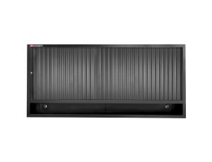 Facom - Szafka wisząca Jetline+, potrójna zamykana z roletą, czarna - JLS3-MHTRBS