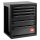 Facom - Szafka stojąca ROLL, 6 szuflad, czarna - RWS2-MBS6TBS