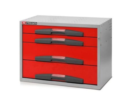Facom - Średnia Szafka 4 Stałe Szuflady Wysoka - F50000072