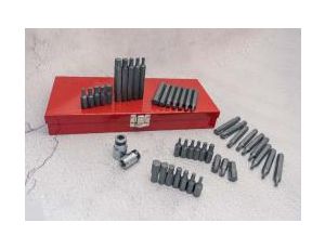 King Tony - ZESTAW BITÓW 10mm 44cz. HEX 4 - 12mm, TORX T20 - T60, SPLINE M - M12, KASETA - 1044CQ - image 2