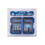 King Tony - ZESTAW BITÓW DO WKRĘTARKI 1/4" 45cz., BITY HEX, TORX, PH, PZ, PŁASKIE, NASADOWE, KWADRAT, WIERTŁA - 1045MR - 3