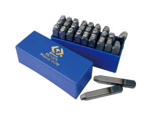 King Tony - ZNACZNIKI ALFABETYCZNE WZMACNIANE 5MM (A - Z, &) 11 x 11mm - 11527SQ05