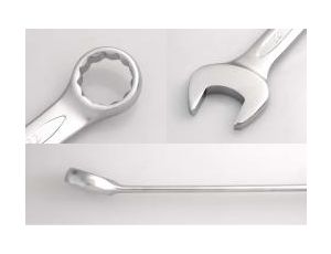 King Tony - ZESTAW KLUCZY PŁASKO-OCZKOWYCH 7cz. 10 - 19mm, ETUI - 1207MR - image 2