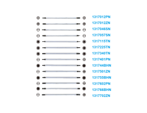 King Tony - WKRĘTAK DWUSTRONNY PZ1 + PZ2 x 175mm - 1317012ZN