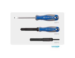 King Tony - ZESTAW NARZĘDZI DO NAPRAWY KLUCZY UDAROWYCH 3cz. - 14103GP - image 2