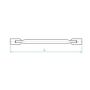 King Tony - KLUCZ NASADOWY PRZEGUBOWY 10 x 12mm - 19101012 - 3