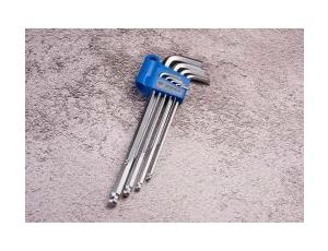 King Tony - ZESTAW IMBUSÓW 9 szt. 1120M - HEX Z KULKĄ EKSTRA DŁUGIE 1,5 - 10mm - 20109MR - image 2