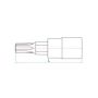 King Tony - NASADKA 1/4" Z KOŃCÓWKĄ TORX Z OTWOREM T20 x 37mm - 203720 - 3