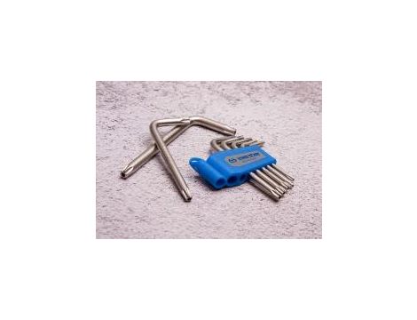 King Tony - ZESTAW IMBUSÓW 7 szt. 1147 - TORX Z OTWOREM T10 - T40 - 20407PR - 4