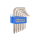 King Tony - ZESTAW IMBUSÓW 7 szt. 1147 - TORX Z OTWOREM T10 - T40 - 20407PR