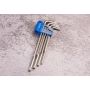 King Tony - ZESTAW IMBUSÓW 9 szt. 1127 - TORX Z OTWOREM EXTRA DŁUGIE T10 - T50 - 20419PR - 3