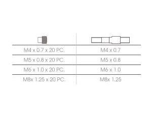 King Tony - NITOWNICA RĘCZNA DO NITONAKRĘTEK M4 - M8, Z ZESTWEM NITONAKRĘTEK - 21-30-09MR - image 2