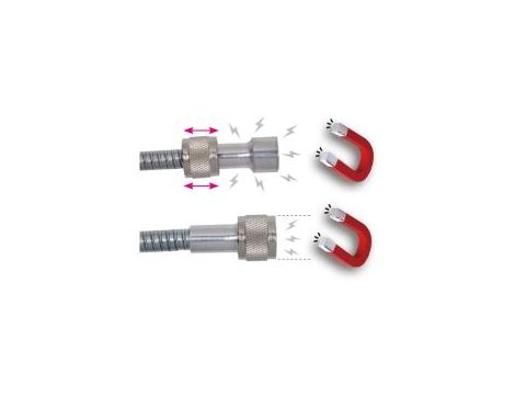 King Tony - CHWYTAK GIĘTKI Z KOŃCÓWKĄ MAGNETYCZNĄ 457mm, średnica końcówki 18mm, udĹşwig 3KG - 2121A-18 - 2