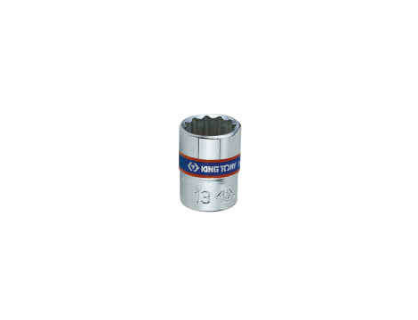 King Tony - NASADKA KRÓTKA 1/4" 9mm x 24mm, 12-kąt. Cr-V - 233009M